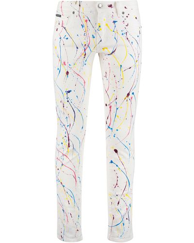 Dolce & Gabbana 5-pocket Skinny Jeans - Multicolour