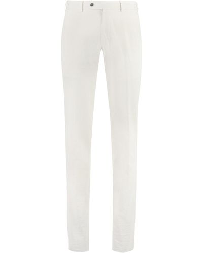 PT01 Pantaloni in cotone - Bianco