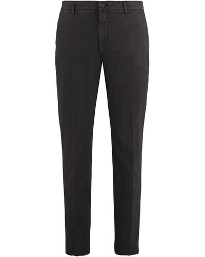 Department 5 Pantaloni chino Prince in cotone - Nero