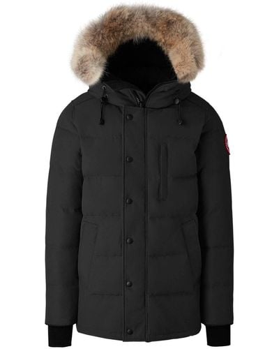 Canada Goose Carson Parka Fusion Fit With Fur - Black