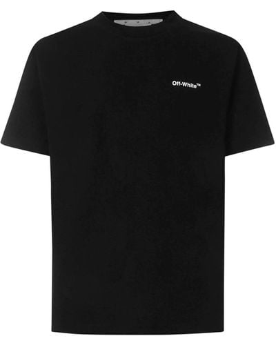 Off-White c/o Virgil Abloh Off- Brick Arrows Logo Printed Cotton T-Shirt - Black