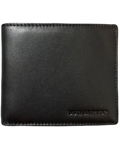 DSquared² Bi-fold Wallet In Black