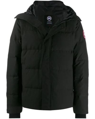 Canada Goose Macmillan Quilted Hooded Parka - Black
