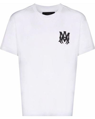 Amiri Ma Core Logo Printed T-Shirt - White