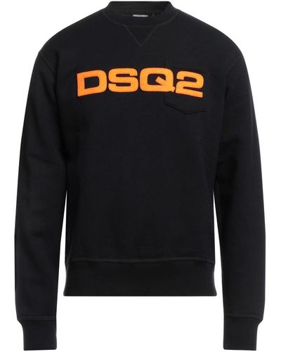 DSquared² Dsq2 Patch Sweatshirt - Black