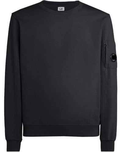 C.P. Company C.P Company Light Fleece Sweatshirt - Black