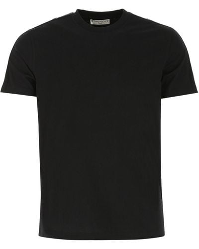 Givenchy Refracted Sleeve Logo T-Shirt - Black