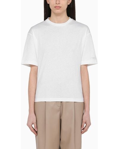 Calvin Klein T-Shirt With Back Detail - White