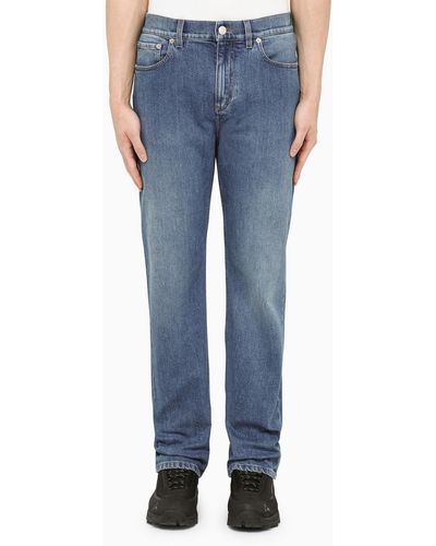 Burberry Washed Blue Regular Jeans