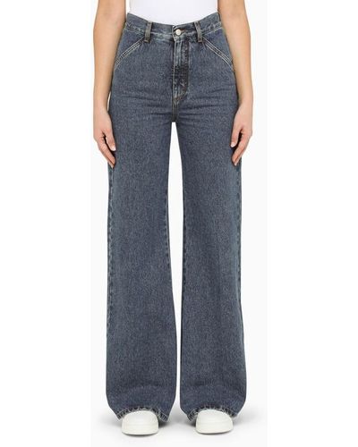 Chloé Jeans a zampa - Blu