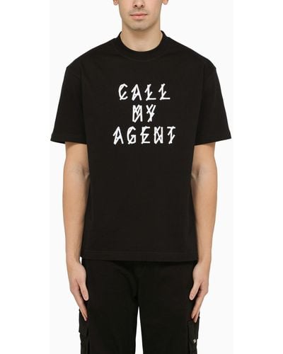 44 Label Group Call My Agent T-shirt - Black