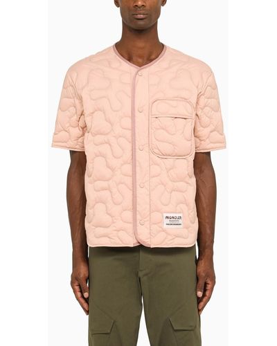 MONCLER X SALEHE BEMBURY Padded Shirt - Pink