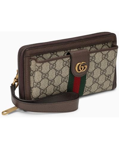 Gucci Ophidia gg Wallet - Brown