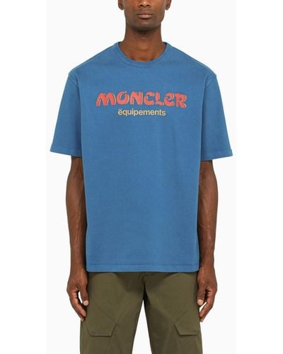 MONCLER X SALEHE BEMBURY Logo T-shirt - Blue