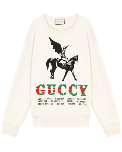 Gucci Winged Jockey Sweatshirt - Multicolour