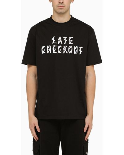 44 Label Group Late Checkout T-shirt - Black