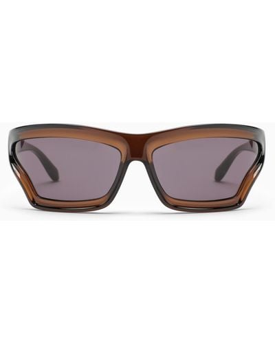 Loewe Arch Mask Nylon Sunglasses - Brown