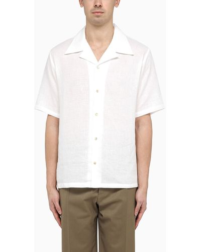 Séfr Linen And Cotton Dalian Shirt - White