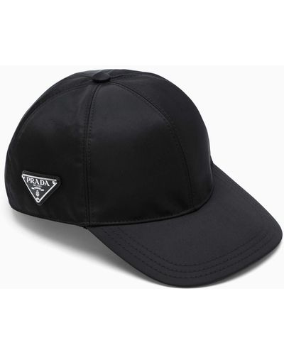 Prada Re-nylon Baseball Cap - Black