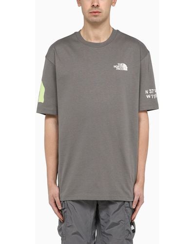 The North Face T-shirt Exploring Never Stop Pearl - Grey