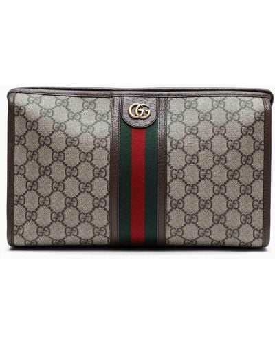 Gucci Ophidia gg Pouch - Grey