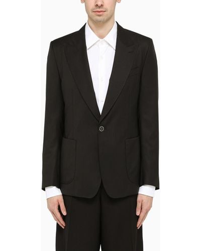 Dolce & Gabbana Dolce&Gabbana Oversize Tuxedo Jacket - Black