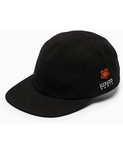 KENZO Cappello baseball boke flower - Nero