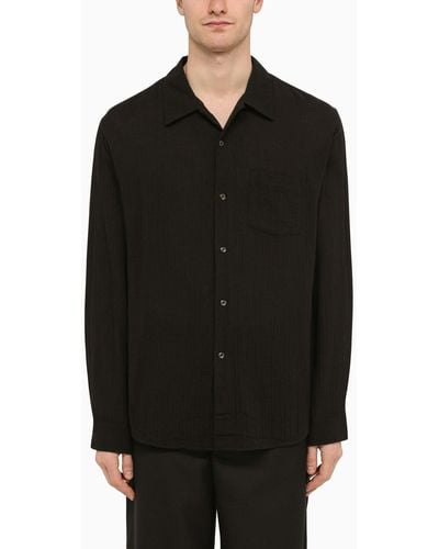Séfr Cotton Shirt - Black