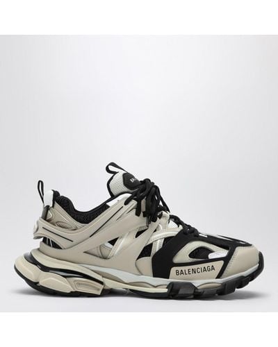Balenciaga Sneaker track beige/nera in mesh e nylon - Multicolore