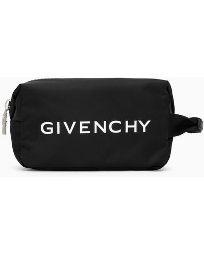 Givenchy Beauty case in nylon con logo - Nero