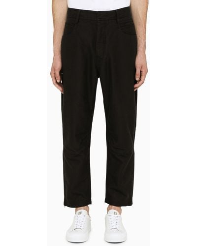 Stone Island Shadow Project Baggy Trousers - Black