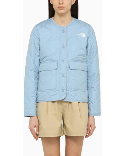The North Face Light Padded Jacket With Logo - Blue