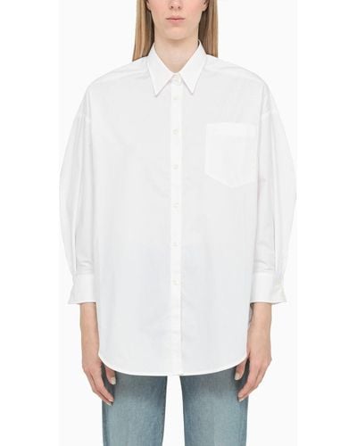 Department 5 Poplin Shirt - White