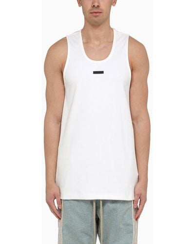 Fear Of God Cotton Tank Top - White