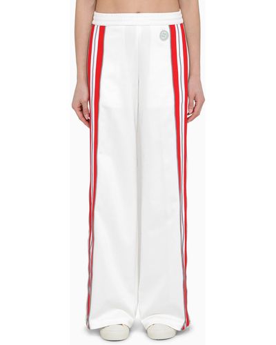 Gucci /grey jogging Trousers In Technical Jersey - White