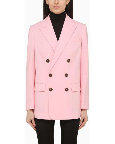 DSquared² Double Breasted Jacket - Pink