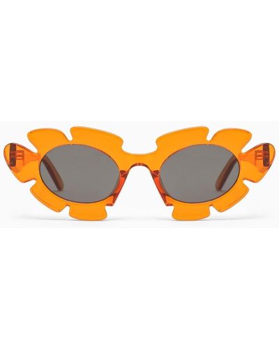 Loewe Paula's Ibiza - Occhiali da sole cat-eye - Arancione