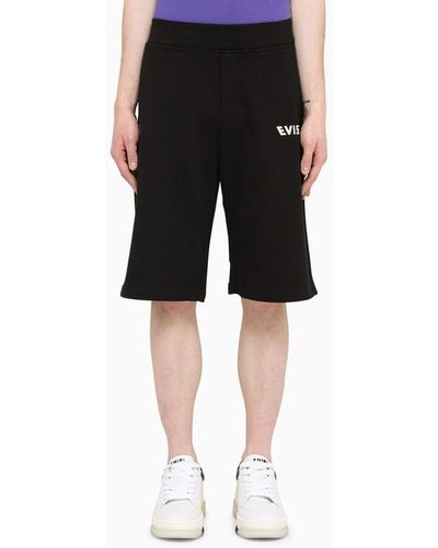 Evisu Bermuda Shorts - Black