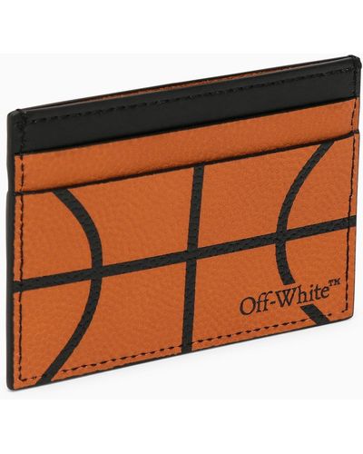 Off-White c/o Virgil Abloh Off- Basket Ball Card Holder - Orange