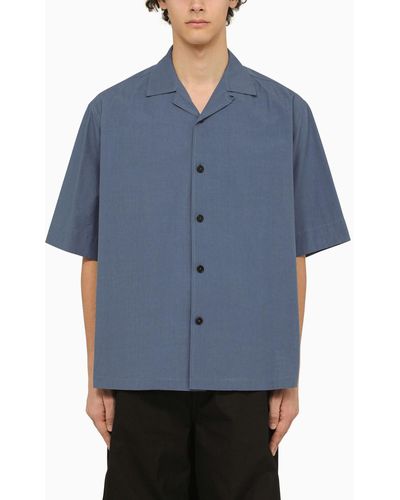 Jil Sander Short Sleeve Shirt J+ French Blue