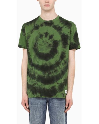 Sundek T-shirt girocollo tie-dye - Verde
