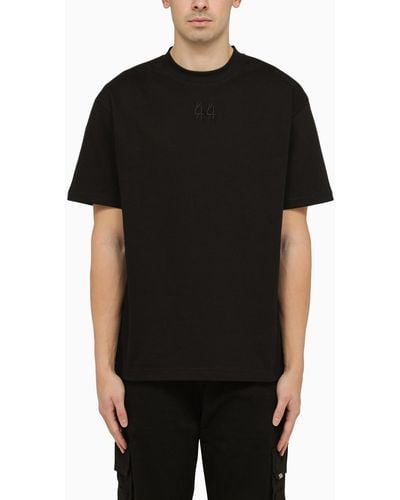 44 Label Group 44 Gaffer Print Crew-neck T-shirt - Black