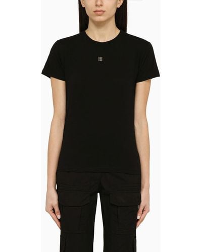 Givenchy Crew-neck T-shirt With Logo - Black