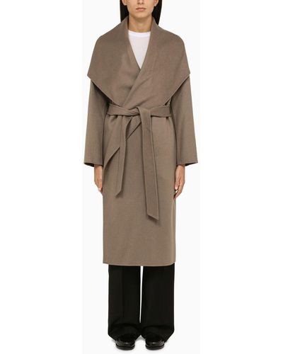 IVY & OAK Carrie Rose Taupe Coat - Brown