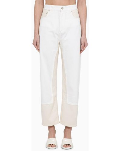 Sportmax /beige Denim Jeans - White