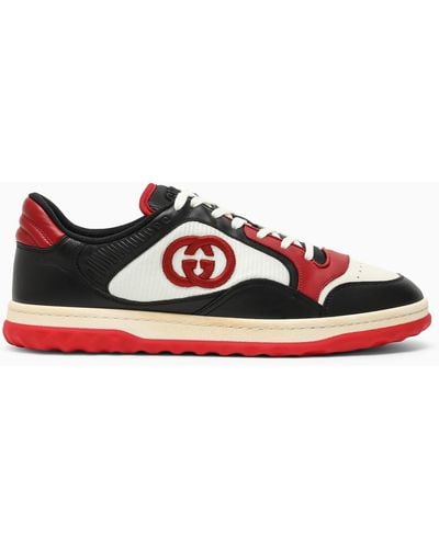 Gucci Low Mac80 White/black/red Trainer