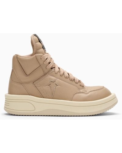 Rick Owens Trainer Converse X Turbowpn In Cave-coloured - Natural
