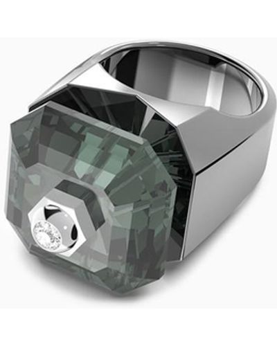 Swarovski Dark Green Numina Ring - Metallic