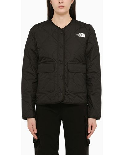 The North Face Padded Jacket With Logo - Black