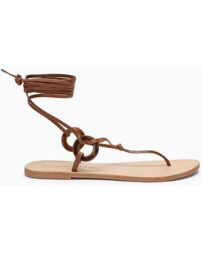 Manebí Mer Brown Leather Sandal